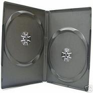 DVD Covers - DOUBLE - 10x (BLACK)