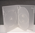 DVD Covers - TRIPLE - 10x (SEMI CLEAR)