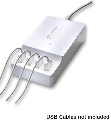  4 Port USB Charger Charging Station 4.2A