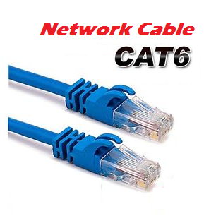 0.5m Cat-6 Network Cable Blue 